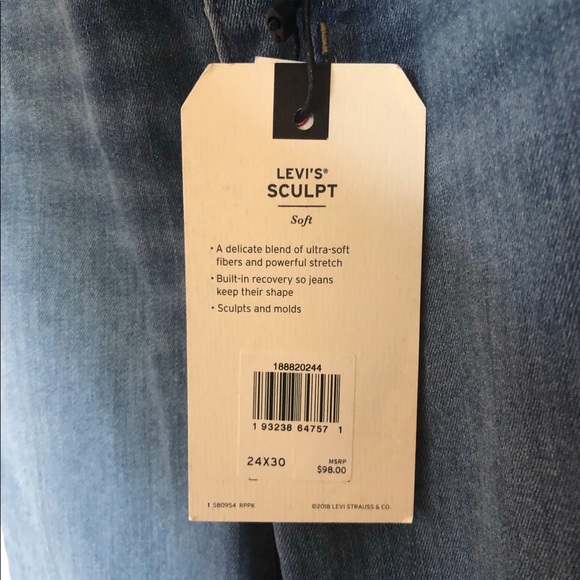 🔴SOLD🔴NWT Levi’s 721 High-Rise Skinny Jeans - Picture 10 of 10